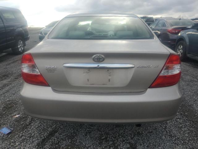 4T1BE32K14U853723 - 2004 TOYOTA CAMRY LE TAN photo 6