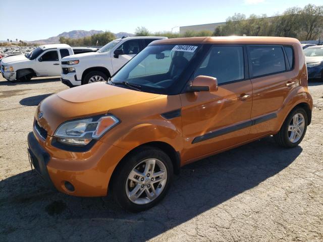KNDJT2A29B7227348 - 2011 KIA SOUL + ORANGE photo 1