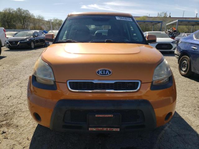 KNDJT2A29B7227348 - 2011 KIA SOUL + ORANGE photo 5