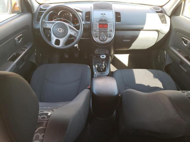 KNDJT2A29B7227348 - 2011 KIA SOUL + ORANGE photo 8