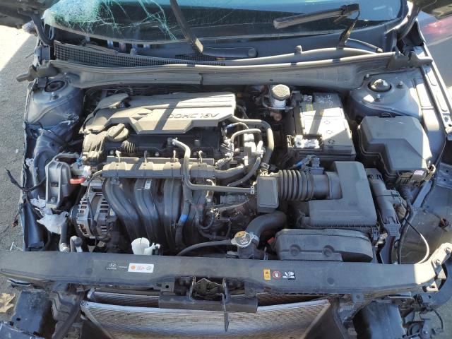 KMHLL4AG7MU180479 - 2021 HYUNDAI ELANTRA SE GRAY photo 11