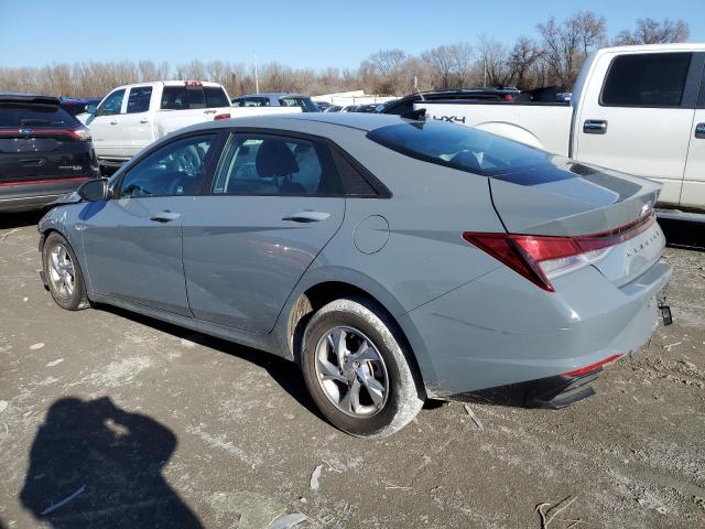 KMHLL4AG7MU180479 - 2021 HYUNDAI ELANTRA SE GRAY photo 2