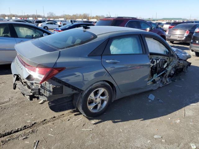 KMHLL4AG7MU180479 - 2021 HYUNDAI ELANTRA SE GRAY photo 3