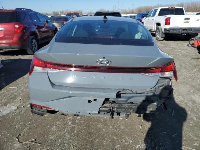 KMHLL4AG7MU180479 - 2021 HYUNDAI ELANTRA SE GRAY photo 6