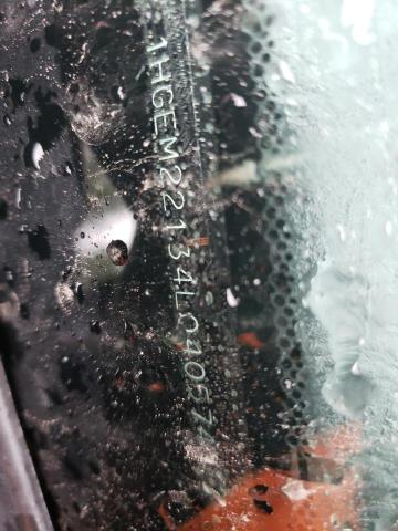 1HGEM22134L040574 - 2004 HONDA CIVIC DX VP BLACK photo 12