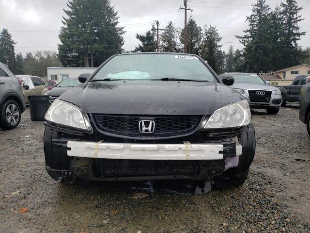 1HGEM22134L040574 - 2004 HONDA CIVIC DX VP BLACK photo 5