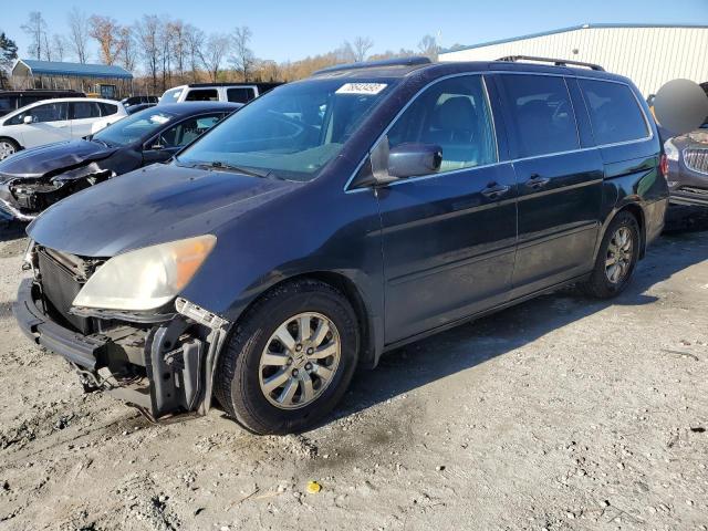 5FNRL3H60AB077138 - 2010 HONDA ODYSSEY EXL BLUE photo 1