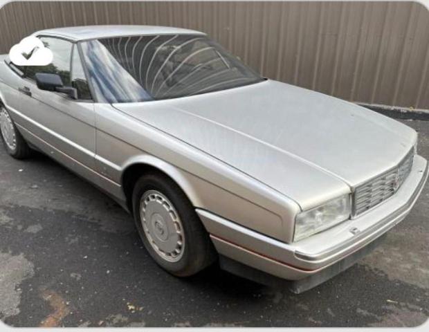 1G6VR3181KU101564 - 1989 CADILLAC ALLANTE GRAY photo 1