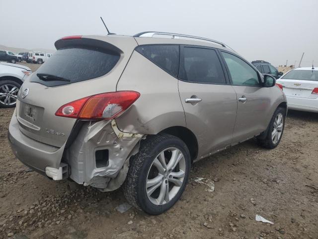 JN8AZ18W79W140683 - 2009 NISSAN MURANO S TAN photo 3