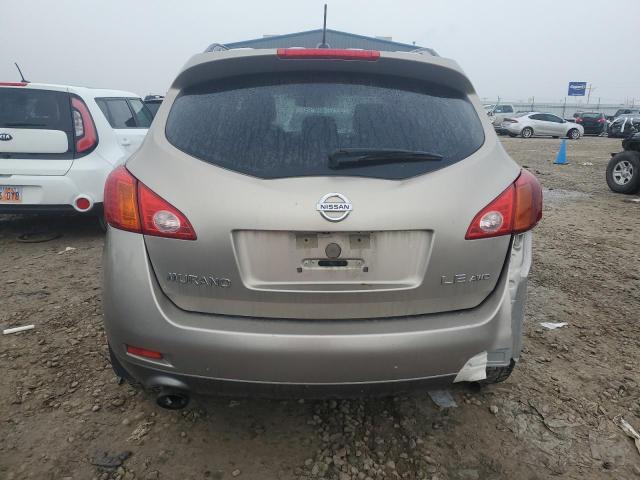 JN8AZ18W79W140683 - 2009 NISSAN MURANO S TAN photo 6