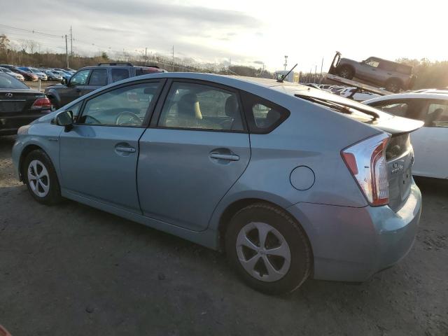 JTDKN3DU4C5474842 - 2012 TOYOTA PRIUS TEAL photo 2