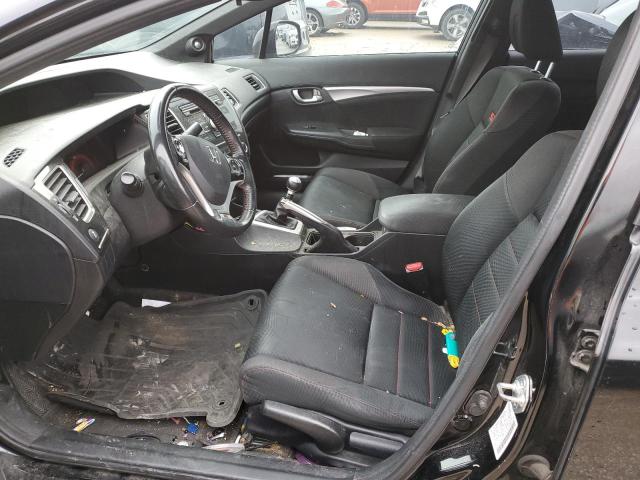 2HGFB6E56DH701432 - 2013 HONDA CIVIC SI BLACK photo 7