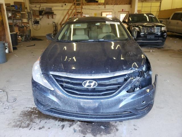 5NPEB4AC1BH270134 - 2011 HYUNDAI SONATA GLS BLUE photo 5