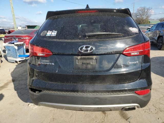 5XYZU3LB2EG162840 - 2013 HYUNDAI SANTA FE S BLACK photo 6