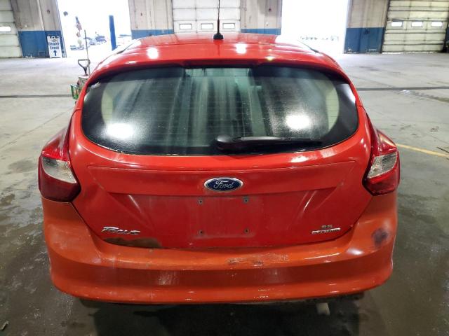 1FADP3K20EL195333 - 2014 FORD FOCUS SE RED photo 6