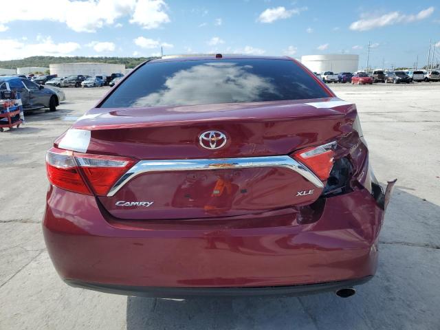 4T1BF1FK7GU574115 - 2016 TOYOTA CAMRY LE RED photo 6