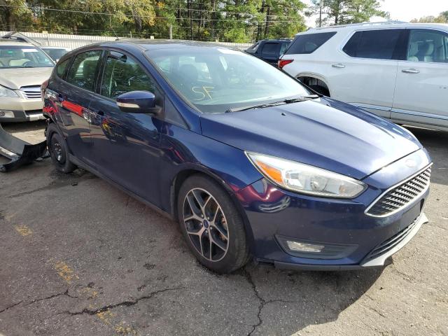 1FADP3M22HL312413 - 2017 FORD FOCUS SEL BLUE photo 4