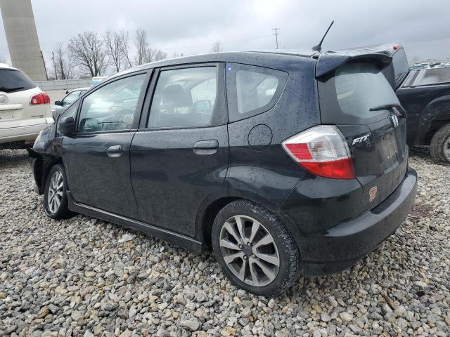 JHMGE8H59CC000742 - 2012 HONDA FIT SPORT BLACK photo 2