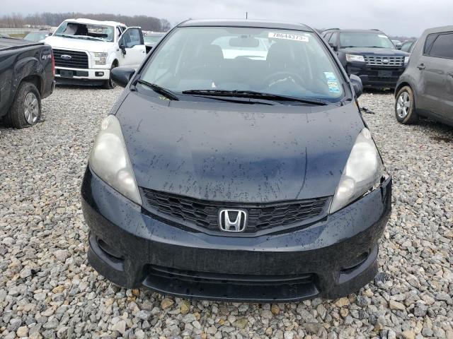 JHMGE8H59CC000742 - 2012 HONDA FIT SPORT BLACK photo 5