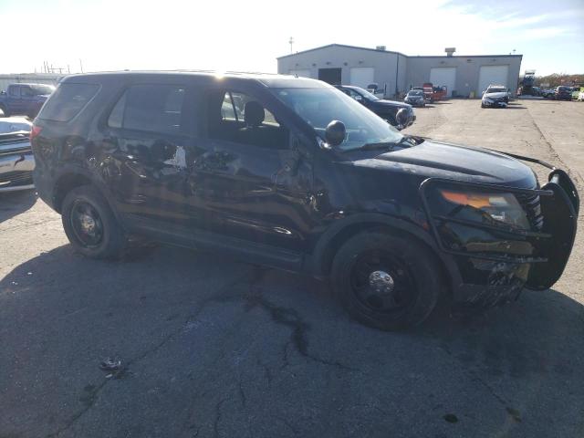 1FM5K8AR9FGB98634 - 2015 FORD EXPLORER POLICE INTERCEPTOR შავი ფოტო 4