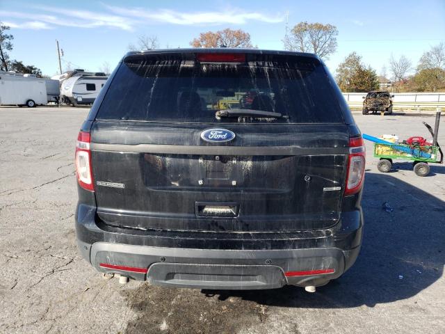 1FM5K8AR9FGB98634 - 2015 FORD EXPLORER POLICE INTERCEPTOR შავი ფოტო 6