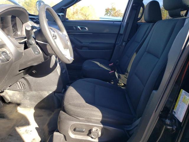 1FM5K8AR9FGB98634 - 2015 FORD EXPLORER POLICE INTERCEPTOR შავი ფოტო 7