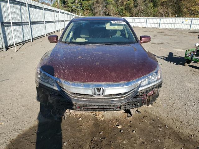 1HGCR2F7XGA243405 - 2016 HONDA ACCORD EX BURGUNDY photo 5