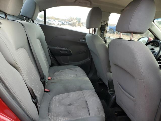 1G1JA5SHXC4122176 - 2012 CHEVROLET SONIC LS 红色 照片 10