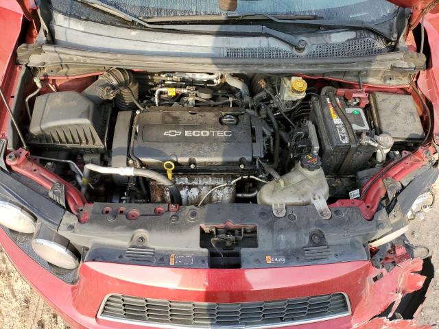 1G1JA5SHXC4122176 - 2012 CHEVROLET SONIC LS 红色 照片 11