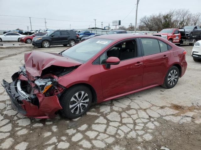 JTDEAMDE4NJ049445 - 2022 TOYOTA COROLLA LE RED photo 1