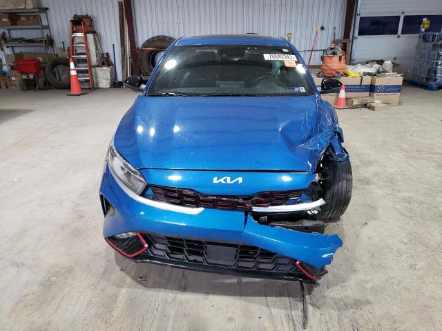 3KPF54AD4PE552493 - 2023 KIA FORTE GT LINE BLUE photo 5