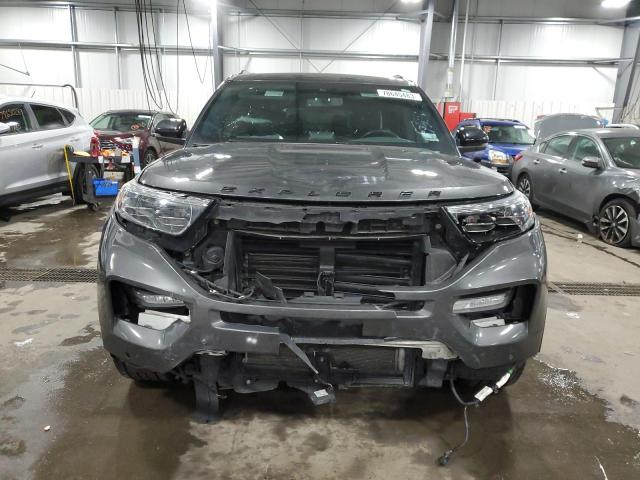 1FM5K8GC3LGB35835 - 2020 FORD EXPLORER ST GRAY photo 5