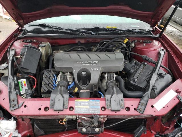 2G2WP522651344661 - 2005 PONTIAC GRAND PRIX 栗色 照片 11