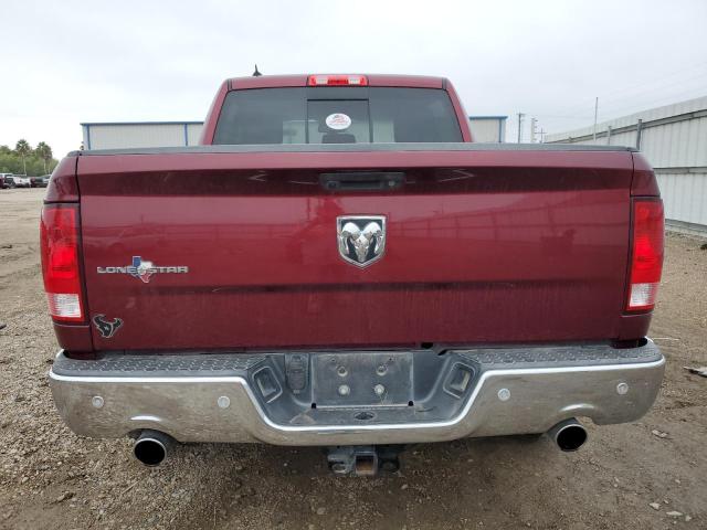 1C6RR6LT5JS127331 - 2018 RAM 1500 SLT MAROON photo 6