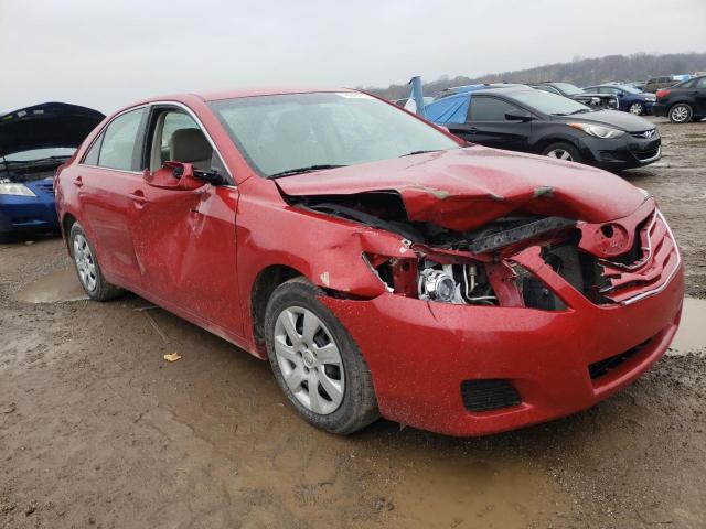 4T4BF3EK1AR029697 - 2010 TOYOTA CAMRY BASE RED photo 4