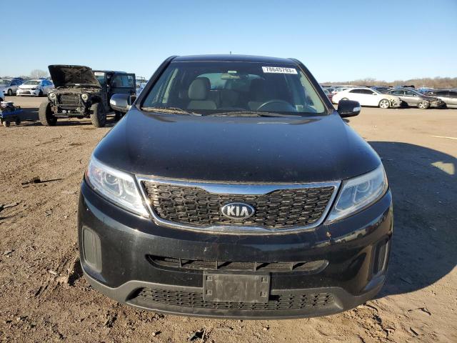 5XYKT3A65EG522368 - 2014 KIA SORENTO LX BLACK photo 5