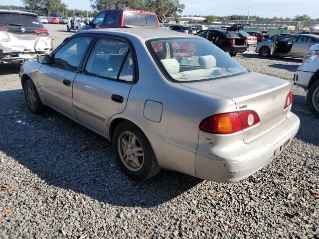 1NXBR12E4XZ287693 - 1999 TOYOTA COROLLA VE SILVER photo 2