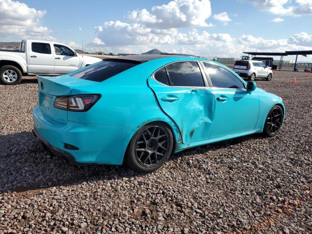 JTHBK262565021945 - 2006 LEXUS IS 250 TURQUOISE photo 3