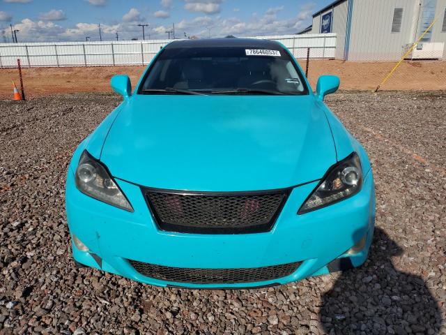 JTHBK262565021945 - 2006 LEXUS IS 250 TURQUOISE photo 5