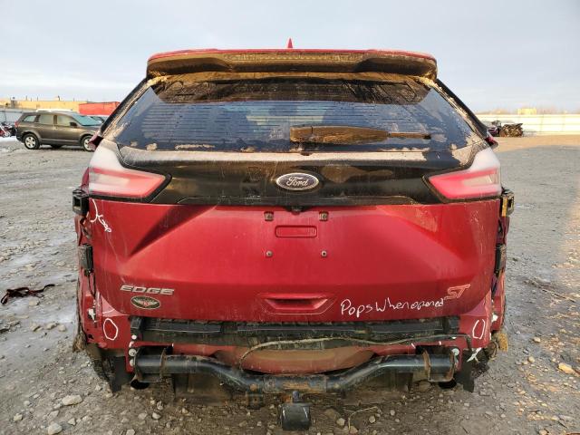 2FMPK4AP4KBC07919 - 2019 FORD EDGE ST RED photo 6