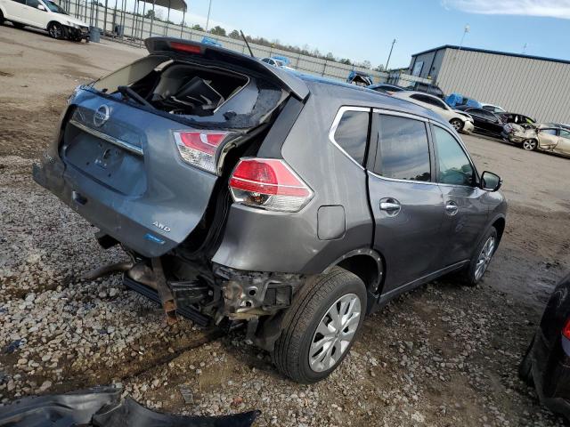 5N1AT2MK9EC799510 - 2014 NISSAN ROGUE S GRAY photo 3