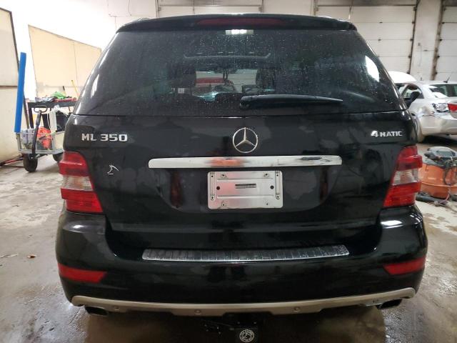 4JGBB8GB5BA701778 - 2011 MERCEDES-BENZ ML 350 4MATIC BLACK photo 6