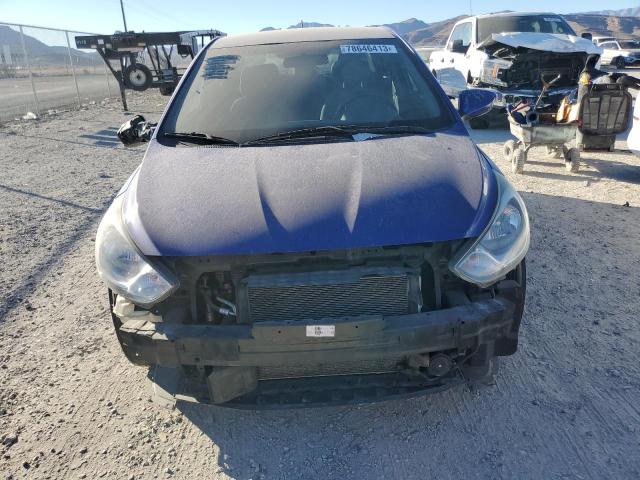 KMHCT4AE9EU710838 - 2014 HYUNDAI ACCENT GLS BLUE photo 5