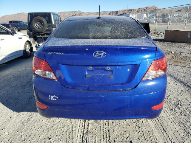 KMHCT4AE9EU710838 - 2014 HYUNDAI ACCENT GLS BLUE photo 6