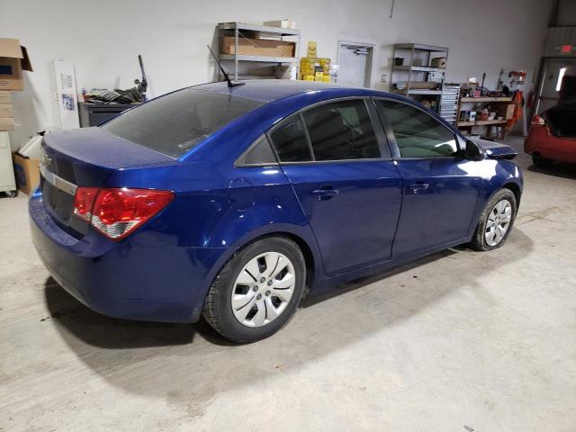 1G1PA5SH5D7265885 - 2013 CHEVROLET CRUZE LS BLUE photo 3