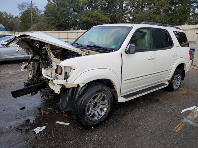 5TDZT38A07S297629 - 2007 TOYOTA SEQUOIA LIMITED WHITE photo 1