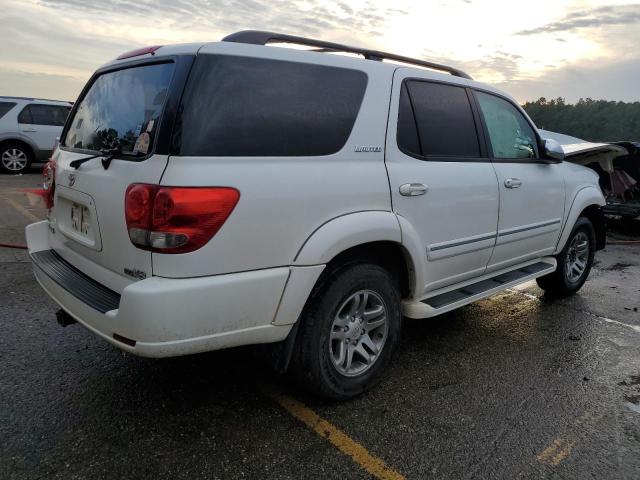 5TDZT38A07S297629 - 2007 TOYOTA SEQUOIA LIMITED WHITE photo 3