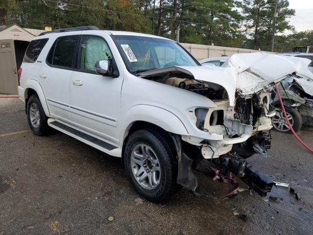 5TDZT38A07S297629 - 2007 TOYOTA SEQUOIA LIMITED WHITE photo 4