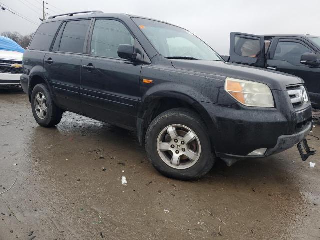 5FNYF28557B045718 - 2007 HONDA PILOT EXL BLACK photo 4