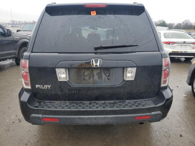 5FNYF28557B045718 - 2007 HONDA PILOT EXL BLACK photo 6